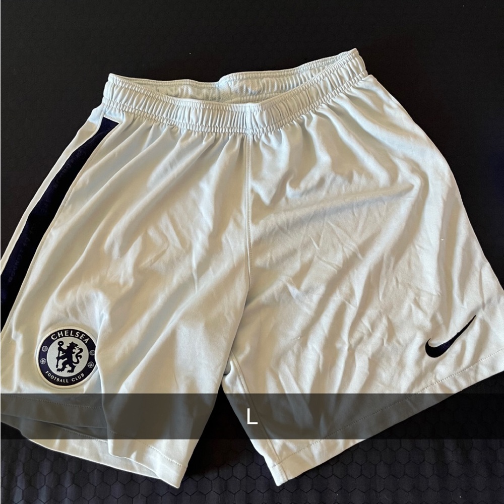 Nike Chelsea White Shorts
